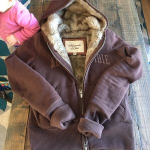 Abercrombie and Fitch fur fleece